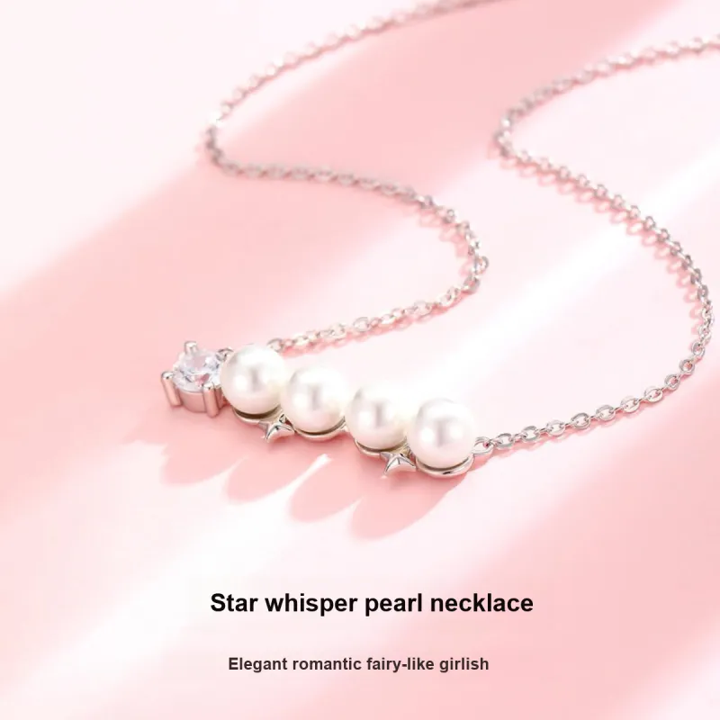 I DO Pearl Necklaces Women's-1