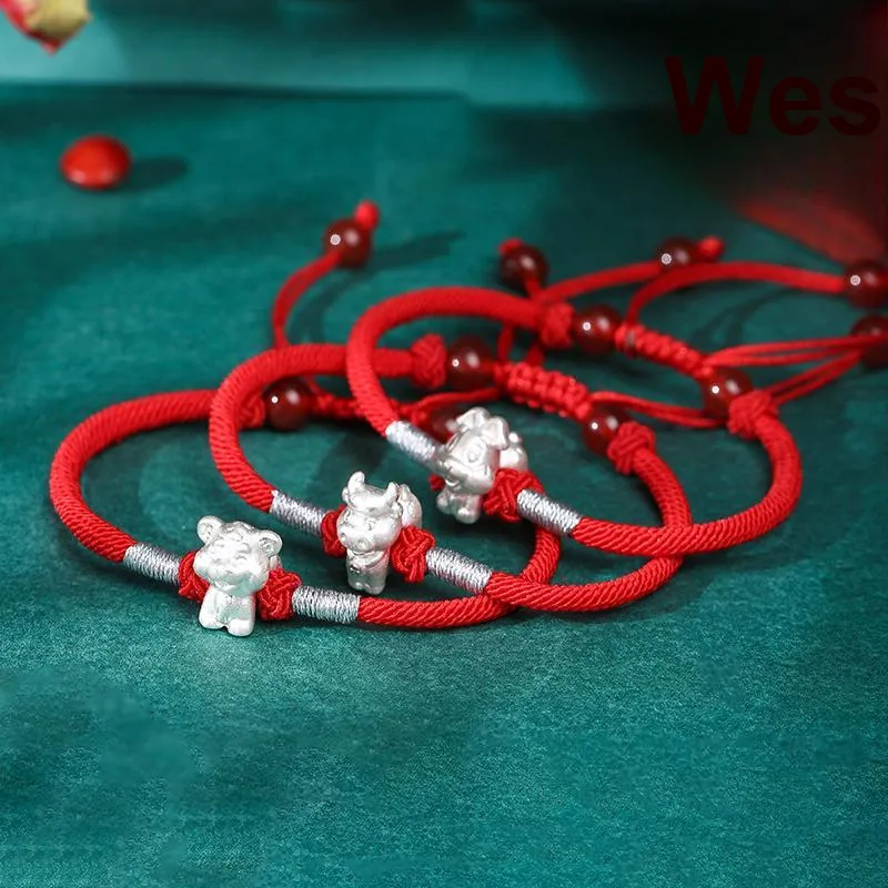Nine Music 999 Fine Silver Hand Rope Unisex-54