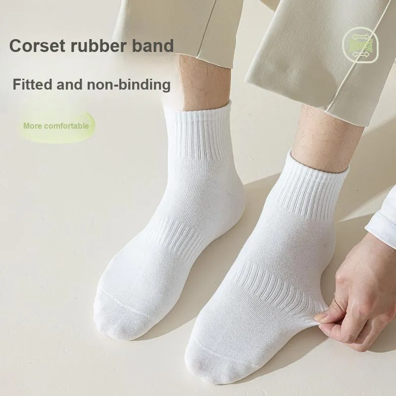 Moremoli Mid Calf Socks Men's 4 Pack-10