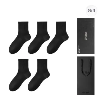 B&C.Room SS24 Mid Calf Socks Spring Summer Men's 5 Pack