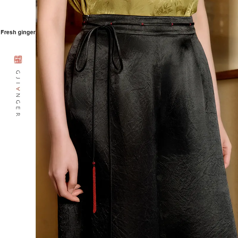 Ginger Casual Pants Women's Ink Black-3