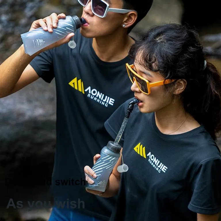 AONIJIE Outdoor Water Equipment 250ml 420ml 500ml Silicone TPU PP-4