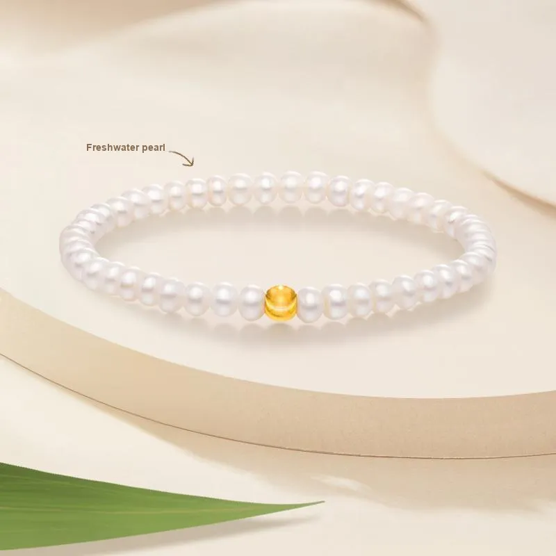 JINLIUFUJIXIANG Pearl Bracelets Unisex-4