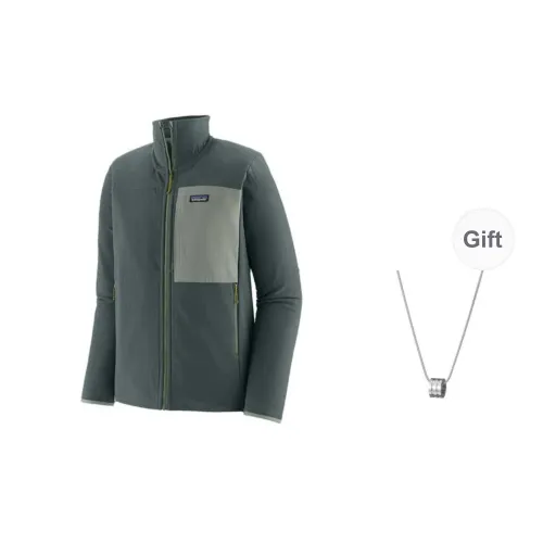 Patagonia Jackets Coats Men's New Trendy Green With Free Necklaces