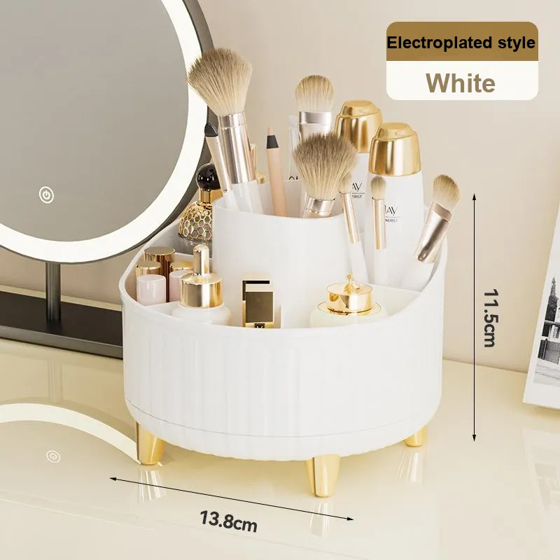 Future Maple Storage Box Make up Tools 360 Degrees Rotatable Organize Desktop Large Capacity-10