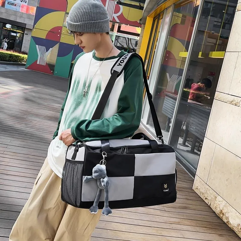NIGEER Oxford Gym Bag Medium Size Unisex Multicolor-28