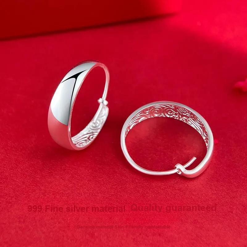 COISE 999 Fine Silver Earrings Women's-2