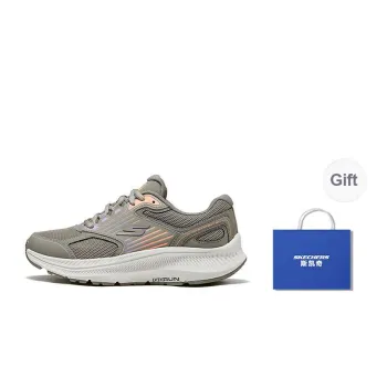 Skechers Women's GO Series Support Low Top Running Shoes Women's Taupe