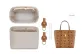 [Brown Exclusive]Beige Fleece Liner+Brown Abrasion-Resistant Buckle * Gold Protective Ring
