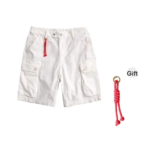 SHINIANFUGONG Карго шорты мужские белые