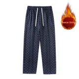 Navy Blue (Straight Fit Fleece-Lined)