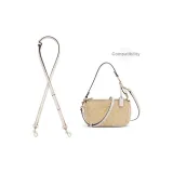 Ecru 1.1cm Gold Buckle Adjustable Shoulder Strap