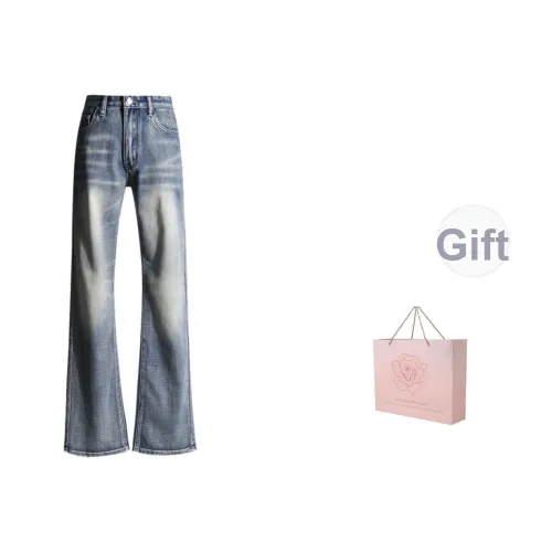 ZAZN Джинсы Женские Драгоценный камень MINE Синий