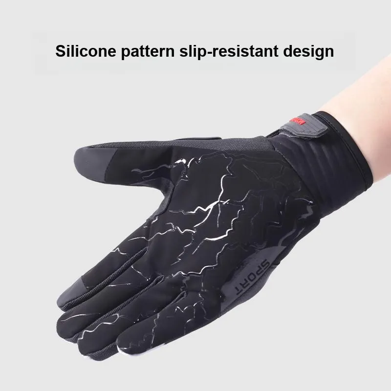YUZHAOLIN Slip Resistant Gloves Men's-5