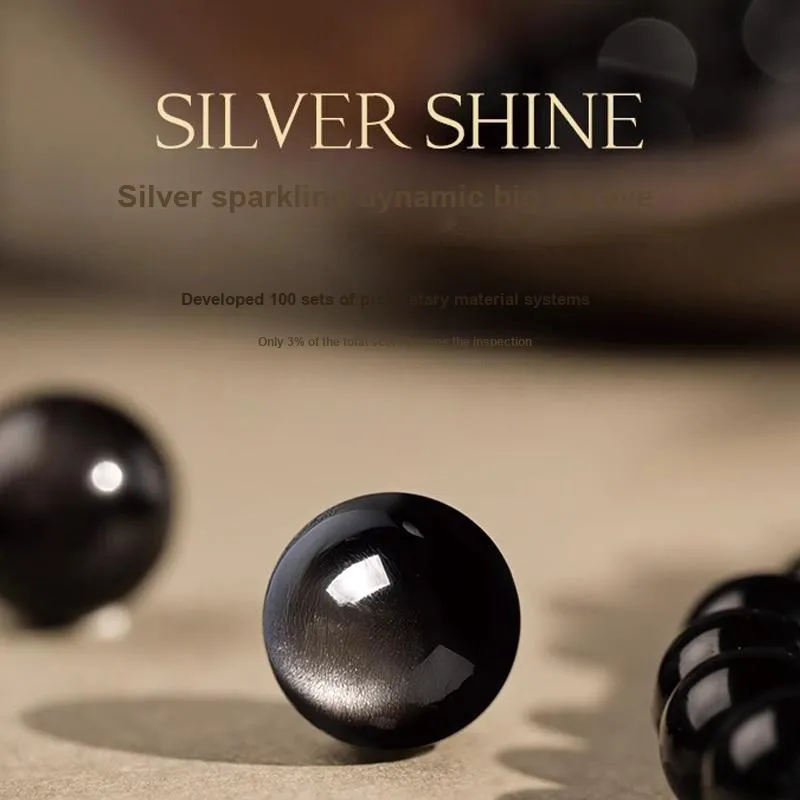 Yi Mingju Obsidian Bracelets Unisex-4