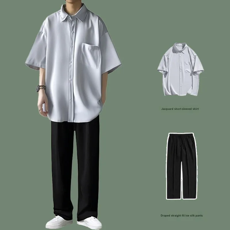 OPOX Shirt Matching Sets Unisex-6