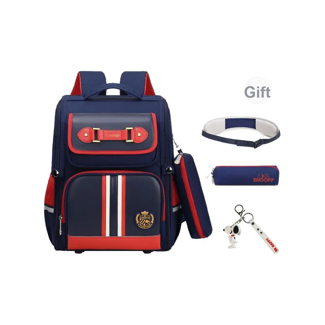 SNOOPY Полиэстер Рюкзак Детский Красный Розовый