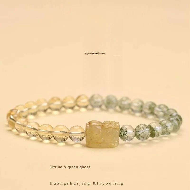 Royal Heaven's Choice Crystal Jade Bracelets Unisex-2