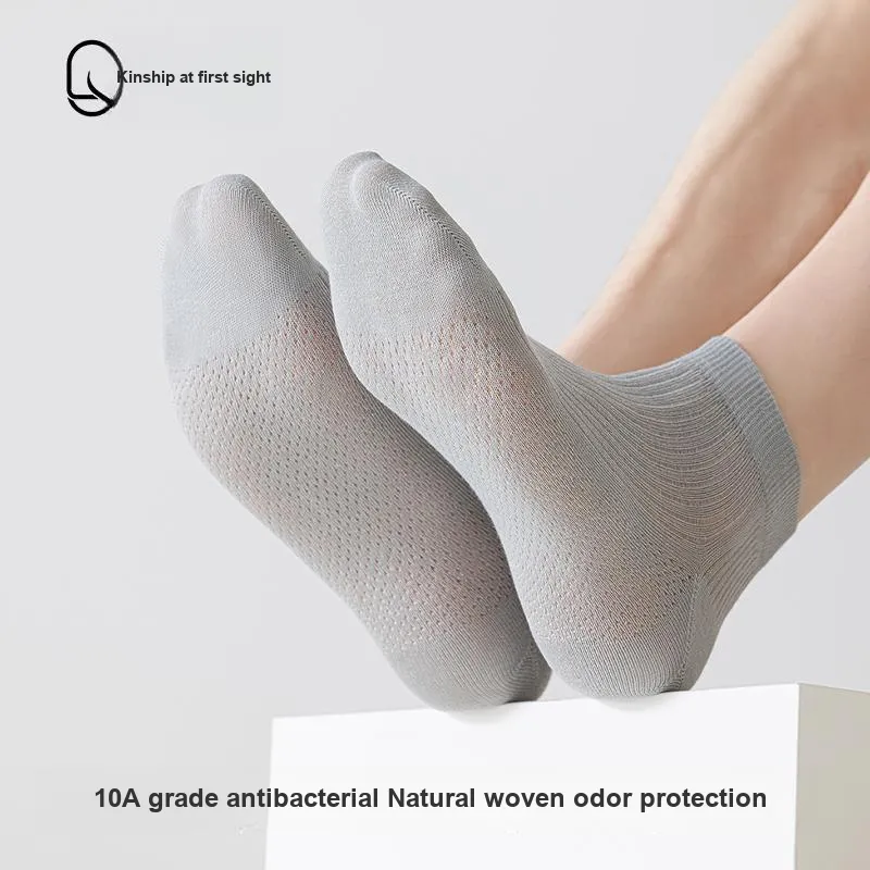QINXIANGJIAN Ankle Socks Men's 5 Pack-21