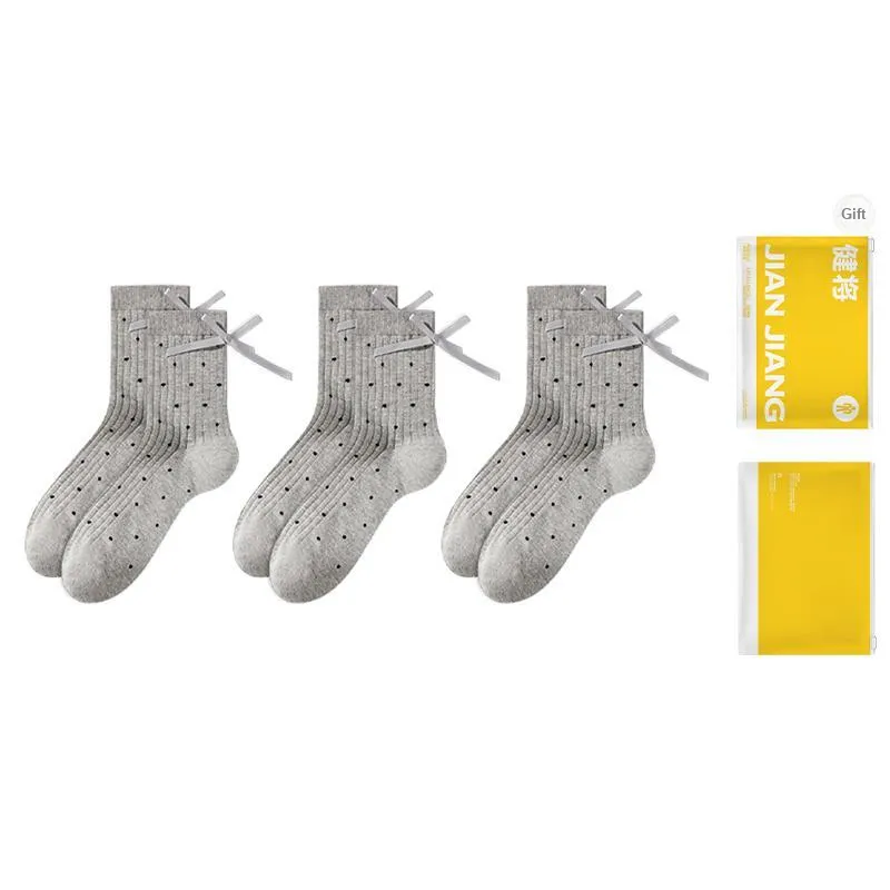 Master Mid Calf Socks Women's Shopping Bag 3 Pack-8