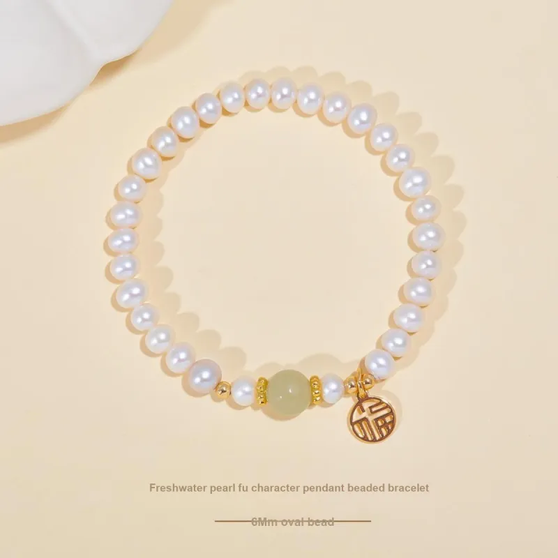 HELA DE HAI Pearl Bracelets Women's-1