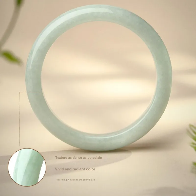LAOMIAO Bean Type Jadeite Bangles Women's-21