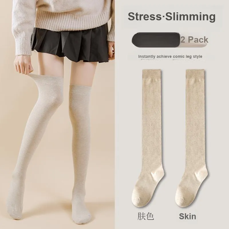 Lanza Women's Over The Knee Socks-9