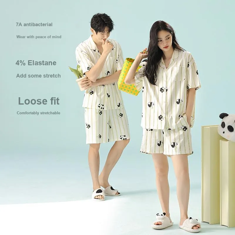 WANANNI Pajama Set Unisex Light Apricot Yellow-2