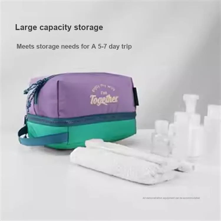 M Square Polyester Toiletry Bag Regular Unisex Multicolor-14