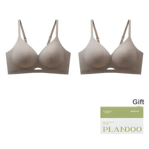 PLANDOO Bra Women's Shopping Bag 2 Pack