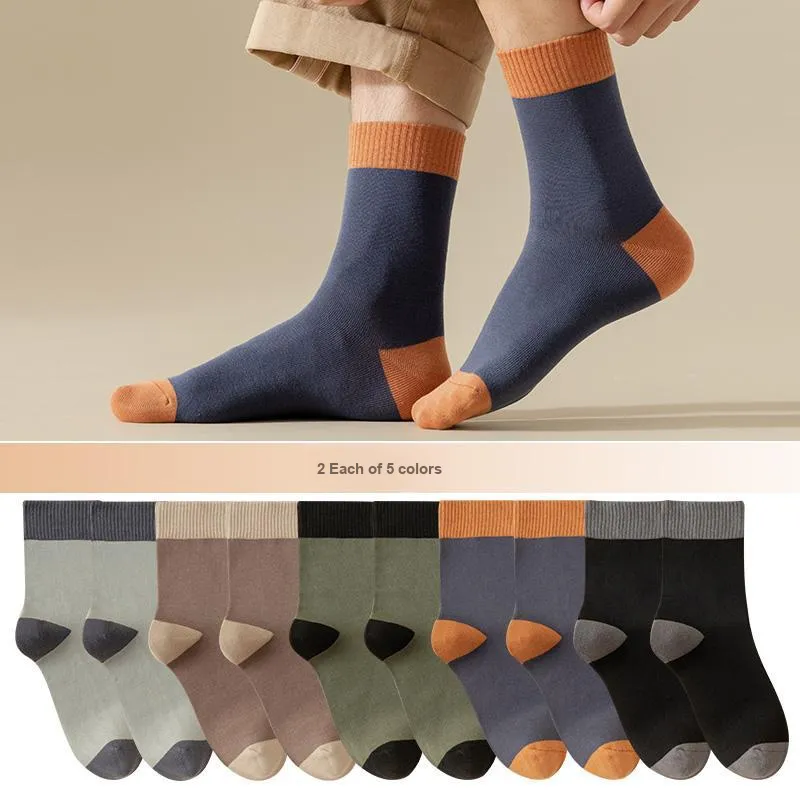 Lan Miao Mid Calf Socks Men's 10 Pack-1