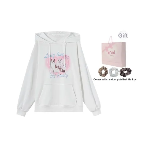 SNBL Белый Женский Свитшот