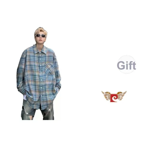 PIERRE CARDIN Blue Men's Shirts PIERRE CARDIN Синий Мужские Рубашки