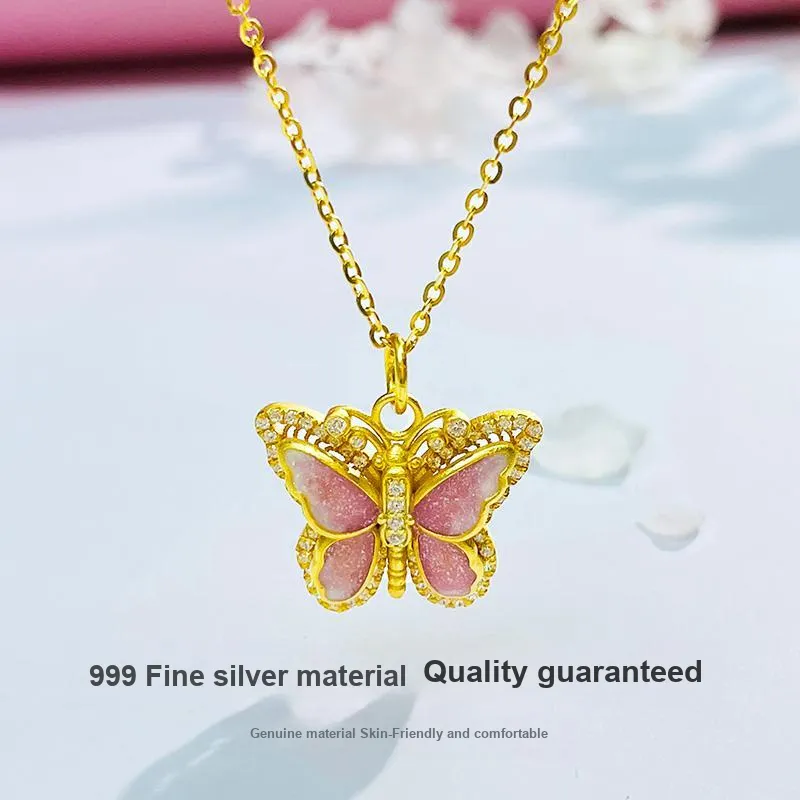 COISE 999 Fine Silver Necklaces Women's-2