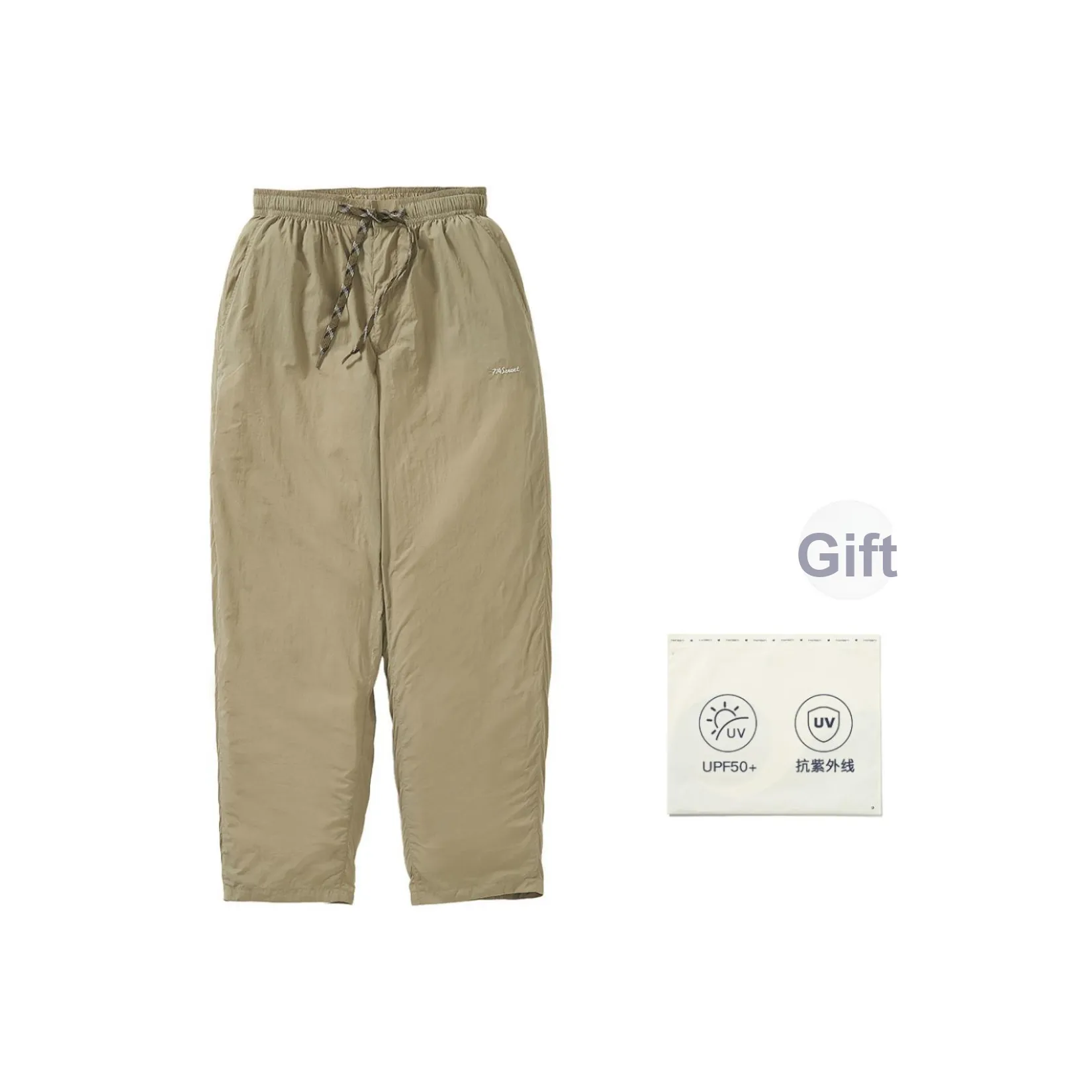 714STREET Lightweight Collection Удобный Быстросохнущий Слегка утолщенный Прямой крой Повседневные брюки Унисекс