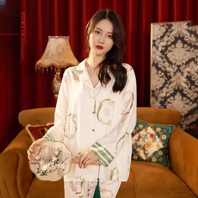 Shanghai Story Pajama Set Women's Gift Box Set-3