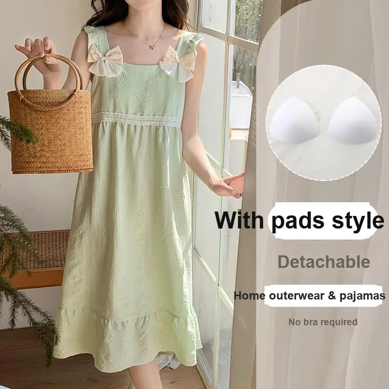 OUSHIBO Nightgown Women's Image Color-3
