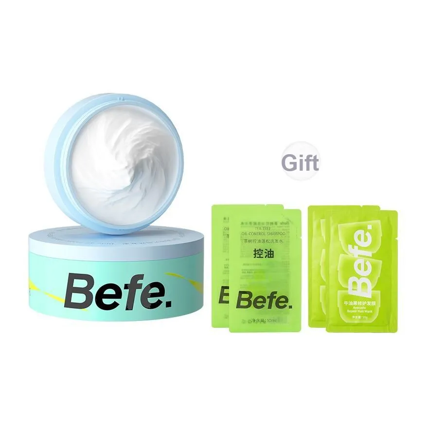 Befe Воздух Матовый Волосы Глина Формирование Эластичность And Укрепляющий Стайлинг 50г Тубы