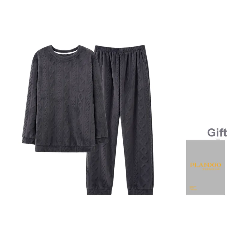 PLANDOO Pajama Set Men's Gift Box Set-4