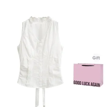 Aimilian Tank Tops Women's White
