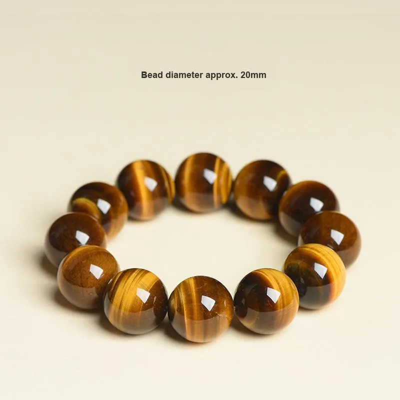 JIUHUASHAN Tiger's Eye Stone Bracelets Unisex-13