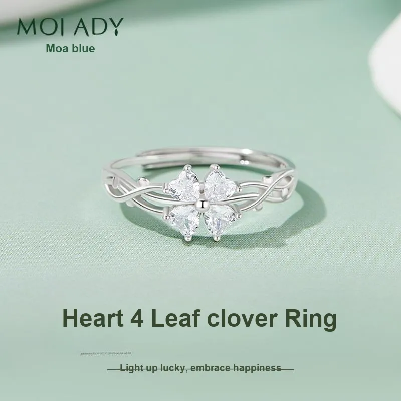 MOLADY S925 Silver Ring Girl Women's-1