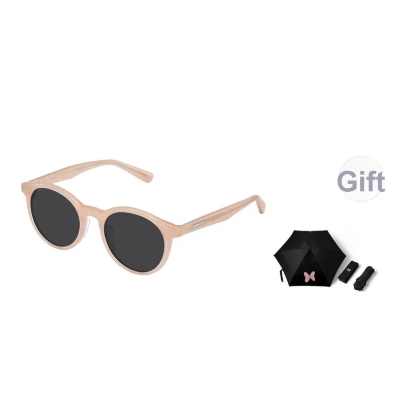 MUJOSH Plate Frame Round Sun Protection Sunglasses With UV Protection Unisex-6