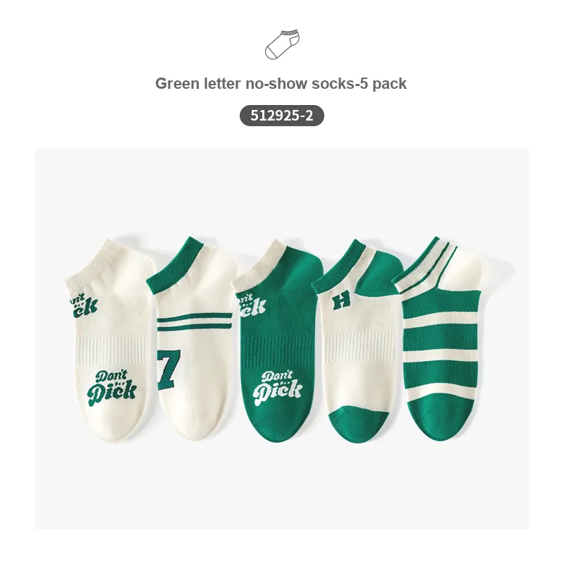 Caramella Ankle Socks Women's 5 Pack-11