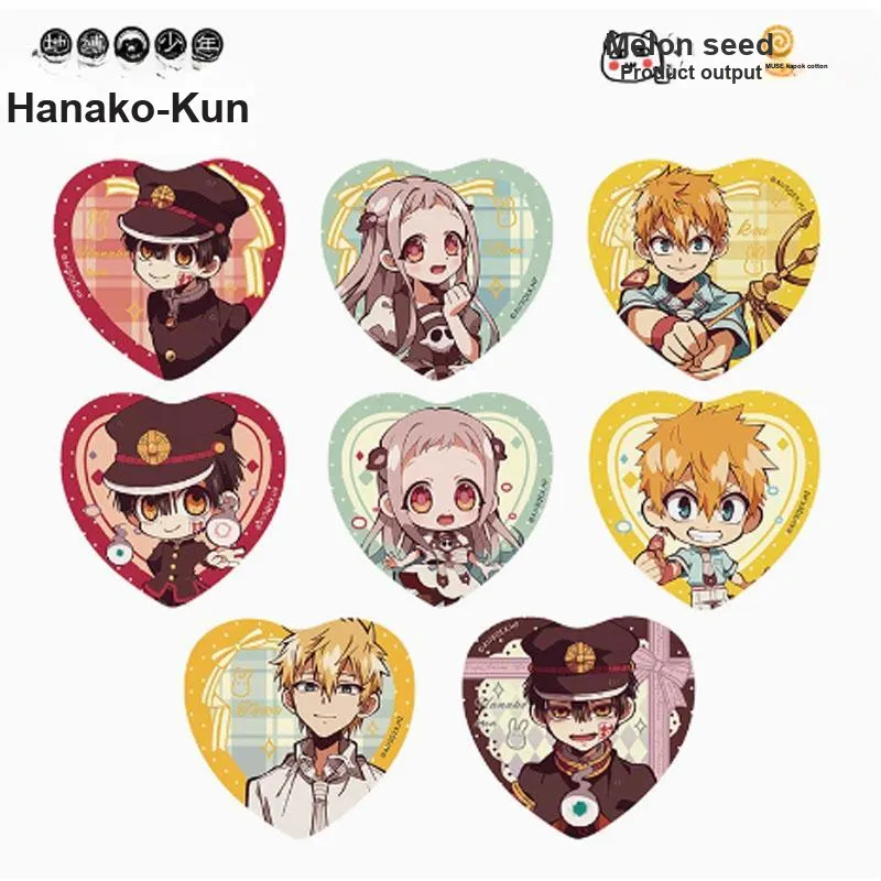 Crooked Melon Production Toilet Bound Hanako Kun Badge Badges-1
