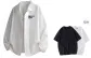 White (Comes with 100% cotton Inner Short-Sleeved Shirt)