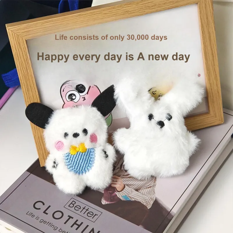 SUYG Cute Ambient Adorable Versatile Creative Plush Pendants Unisex-2