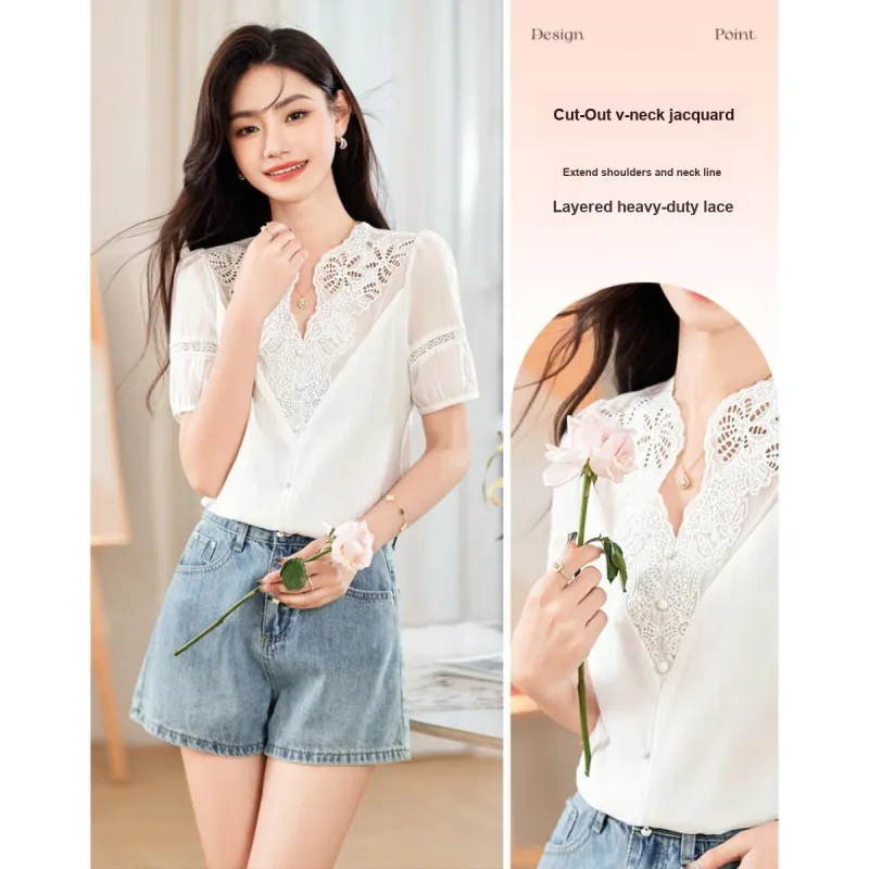 Like The Age Of Water Shirt Regular Women's White-3