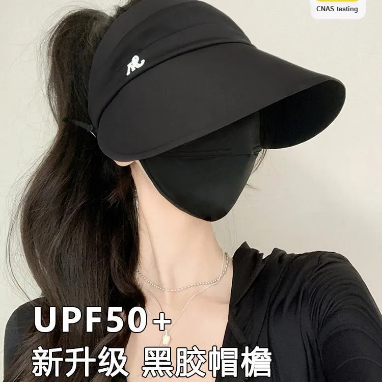 WODONBLE Polyester Sun Protection Hats Women's-1