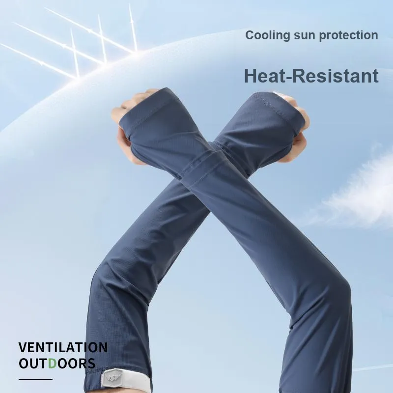 NANJIREN Polyamide Sun Protection Sleeves Unisex-4